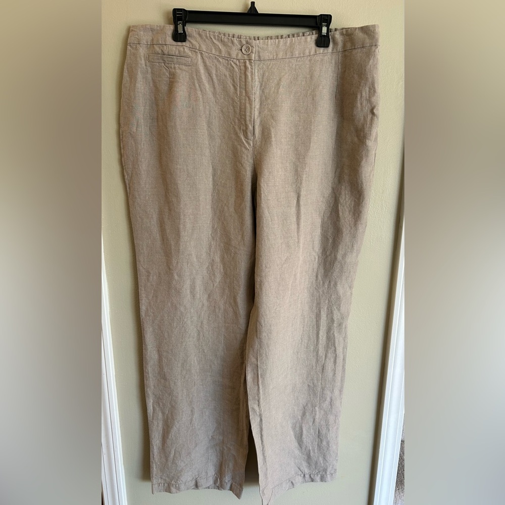 Eileen Fisher linen pants